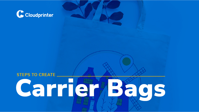 Print custom Carrier bags with Cloudprinter.com